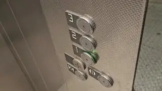 3x KONE MonoSpace Elevators @ IKEA Kungens Kurva, Stockholm, Sweden