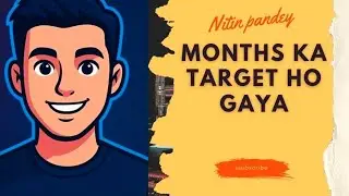 &ldquo;Target Complete Karne Ka Real Struggle &ndash; Sach Batata Hu!&rdquo;One Month, One Target &ndash; Mission Successful