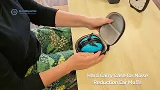 Hard Carry Case for Noise Reduction Ear Muffs