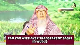 Can we wipe over transparent socks in wudu? #islam #islamic #wudu #ablution #quran assim al hakeem