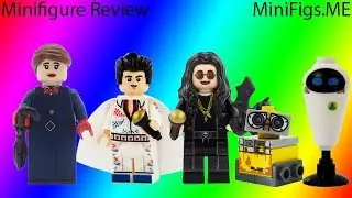 Custom Lego Minifigure Review: MiniFigs.ME Wall-E, Ozzy, Elvis, and Mary Poppins