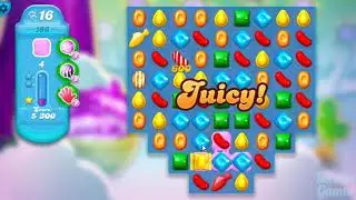 Candy Crush Soda Saga Level 166 - No Boosters ★★★