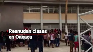 Tras 5 días sin clases en Oaxaca por inundaciones, este lunes 7 de octubre miles de niños vuelven