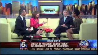 Steve Adubato on Good Day New York - September 06, 2012