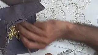 Hand embroidery cut dana 🌸 flower design #embroidery 