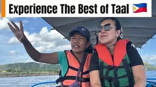 Learn about Taal Volcano & Explore Taal Lake on this Boat Tour 🇵🇭