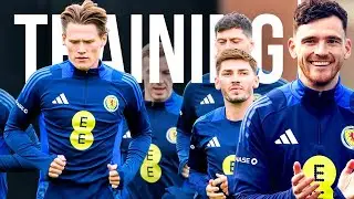Watch Scotland National Team Training Ahead of Greece Clash 🔥