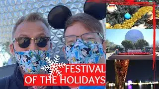 We went to Epcot's International Festival of the Holidays! / Olaf Scavenger Hunt