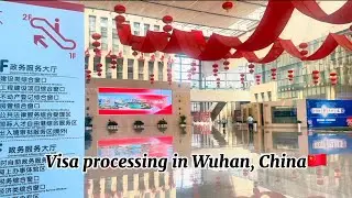 Visa Processing in Wuhan, China 🇨🇳 | Alone diaries | #visa #beautiful #weather #nature #china 