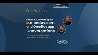 Emails & activities app in monday.com and Conversations App