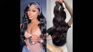 viplovely  Brazilian bodywave virgin human hair,brazilian hair extensions