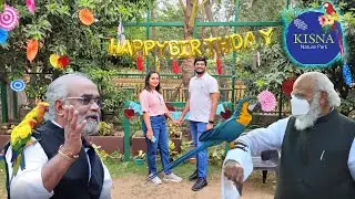 birthday celebrate with family and nature -kisna nature park Surat place for a experience with birds