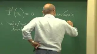 Cursos Unicamp: Cálculo 1 / aula 30 - Teorema do Valor Médio - parte 1