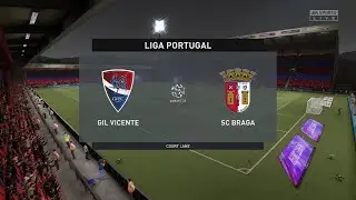 Gil Vicente vs Braga - Liga Portugal Bwin [25th October 2021] - Fifa 21