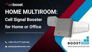 weBoost Home MultiRoom 470144: Next Generation Cell Booster | SignalBoosters.com