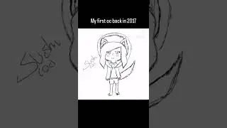 Redesign of the first oc I made. She changed a lot huh? #digitalart #art #drawing #comic #artist