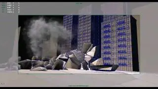 Fracture-fx Simulation and Scene Layout