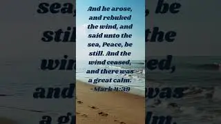 Peace, Be Still | Mark 4:39