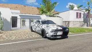 Forza Horizon 5 | Dodge Challenger HellCat Cruise | Logitech G920 Gameplay | 4K