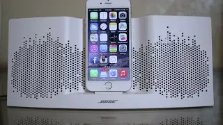 Распаковка Bose Sounddock XT