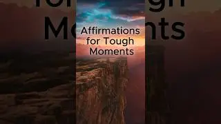 Affirmations for Hard Days | Self-Trust and Resilience