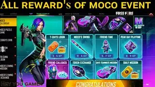 FREE ALL REWARDS OF ELITE MOCO FREE FIRE || Hey you gamer