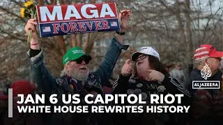 White House rewrites January 6 Capitol riot as &lsquo;peaceful, patriotic protest&rsquo;