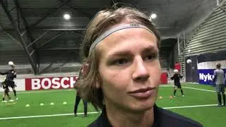 Morgentræning for fodbolddrenge på ISI Idrætsefterskole