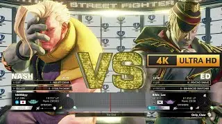 Nash (Diamond) vs ED (Grand Master) | Street Fighter V Champion Edition | 4K 60Fps Gameplay