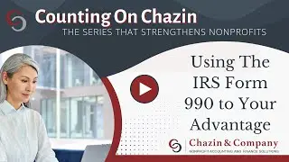 Using The IRS Form 990 To Your Advantage
