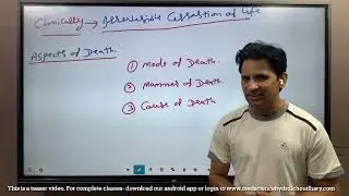 Death & its medico-legal aspect in hindi। Agad Tantra