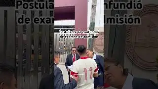 Postulante se confundi&oacute; de fecha para dar su examen de admisi&oacute;n UNSA 2025 #unsa #examen #universidad