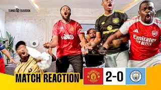 Manchester United 2-0 Manchester City | Premier League fan Reactions | Mbeumo Mount 