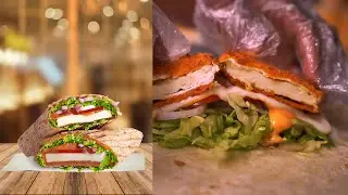 Wrap B-Roll | Food B-Roll | Burger farm