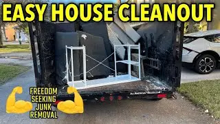 Quick House Cleanout In Port Saint Lucie, Florida (Junk Removal)