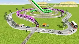 Rel Kereta Api Berbentuk Keong #2