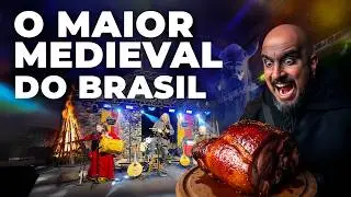 O MAIOR FESTIVAL MEDIEVAL DO BRASIL 🏰 Taberna Folk em Cosm&oacute;polis | SP