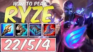 HOW TO PLAY RYZE SEASON 9 | BEST Build & Runes | Season 9 Ryze guide | League of Legends