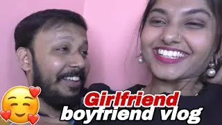 Girlfriend boyfriend vlog 😍  | husband wife vlog | family vlog