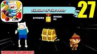 Bloons Adventure Time TD - Underwater Kingdom - Chasm of the Deep - EXTREME MODE - Gameplay 27