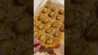 Savory Sensation: Easy-Peasy Crispy Parmesan Gnocchi#shorts