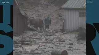 KGW Vault: Dodson landslide during the &rsquo;96 flood