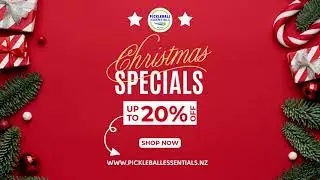 🎄 Pickleball Essentials &ndash; Christmas Specials 2025 🎄(wide)