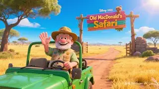 Old MacDonald Had a Safari 🦁 | Wild Animal Song for Kids & Toddlers | Nursery Rhymes