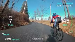 Rippin up a hill in NJ