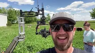 Trackless Dolly Move with a Black Arm and Ronin 2