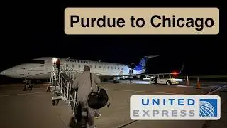 Отчет о поездке из Университета Пердью в Чикаго | United CRJ-200