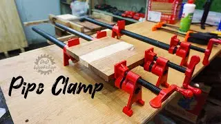 Klem Kayu 150 Ribuan di Tokopedia Mantab! Pipe Clamp 3/4 inch 75 cm