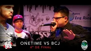 Onetime vs BCJ | 4&ordm; de final | Campeonato Nacional Beatbox Chile 2018.