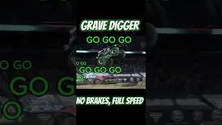 Grave Digger Monster Truck Madness in the Wild Lands #kidssongs #monsterjam #gravedigger